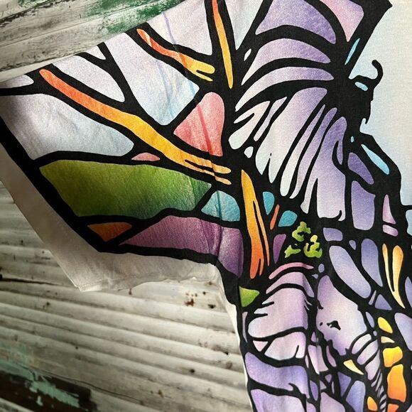 Vintage Elephant Stained Glass AOP Shirt - Picture 6 of 13